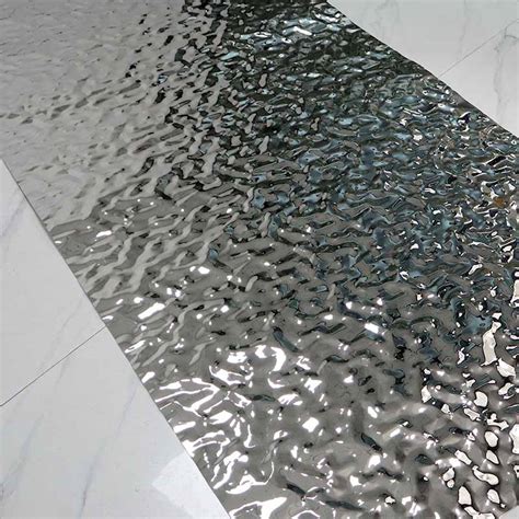 water ripple stainless steel sheet